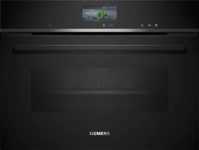 iQ700 Siemens Studioline combi stoom oven 45 x 60 cm Blackline