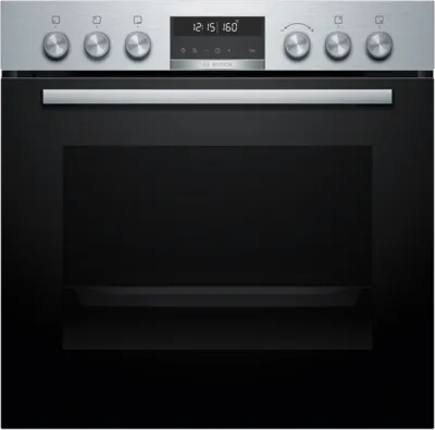 Serie 8 Bosch Accentline combi magnetron en stoom oven 60 x 60 cm Carbon Black met Home Connect
