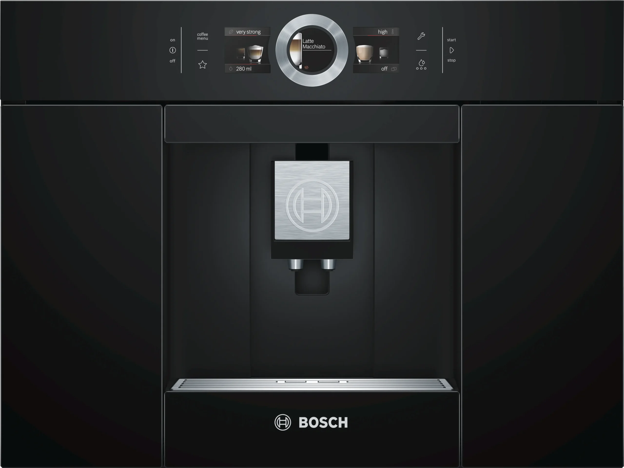 Serie 8 Bosch Koffiemachine zwart