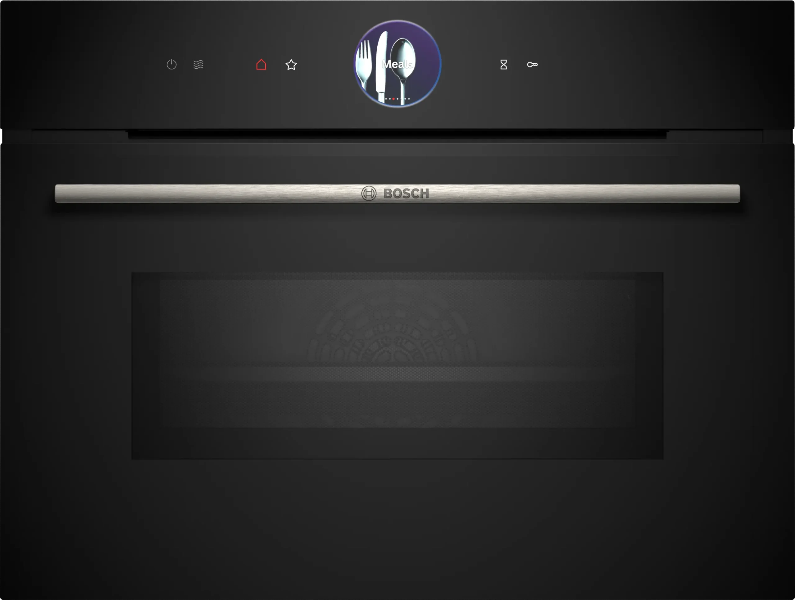 Serie 8 Compacte oven met magnetron 60 x 45 cm Zwart