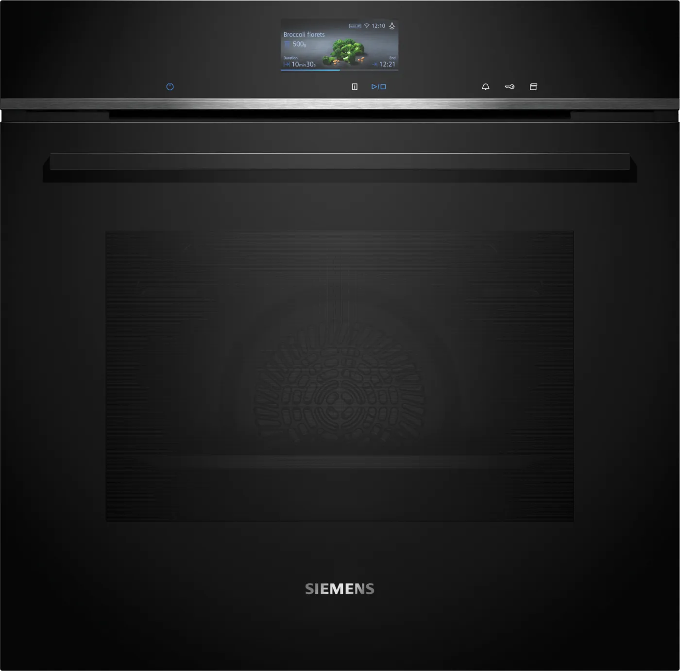 iQ700 Siemens combi stoom oven 60 x 60 cm Zwart Home Connect