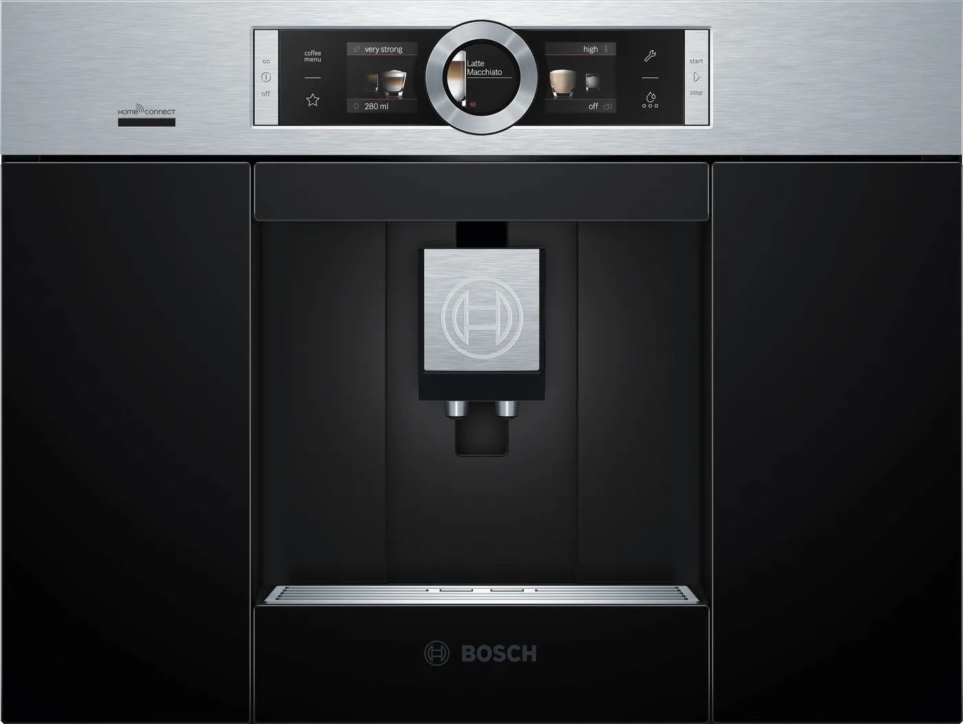 Serie 8 Bosch Koffiemachine RVS Home Connect