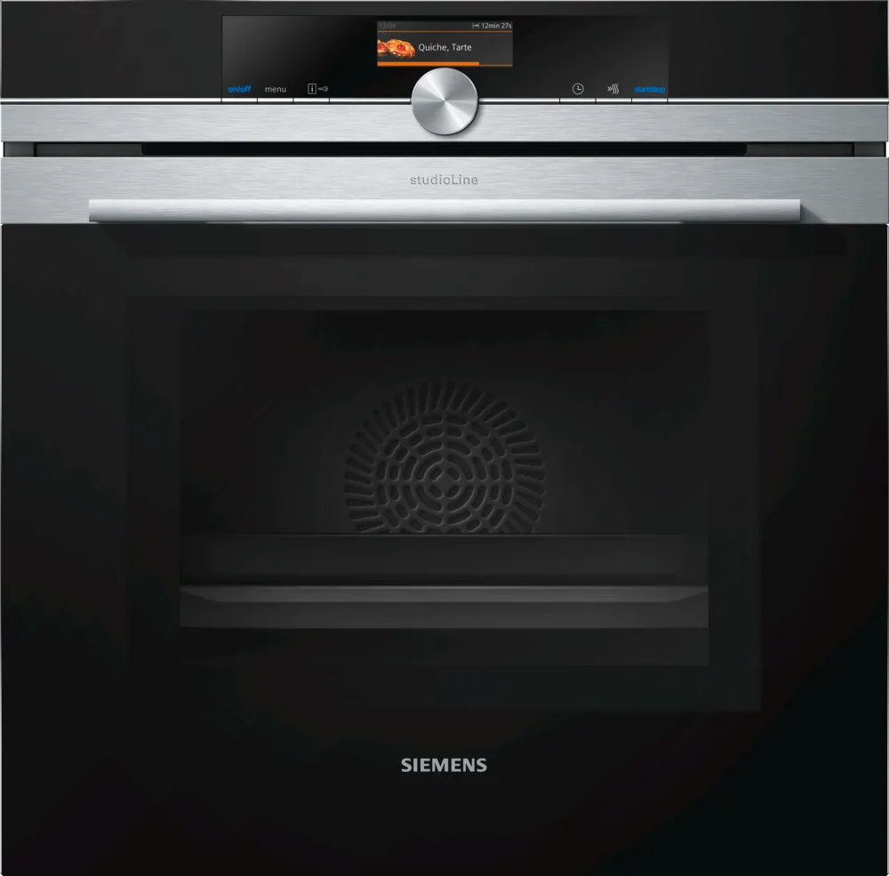 iQ700 Siemens StudioLine Compacte oven met magnetron 60 x 60 cm Zwart
