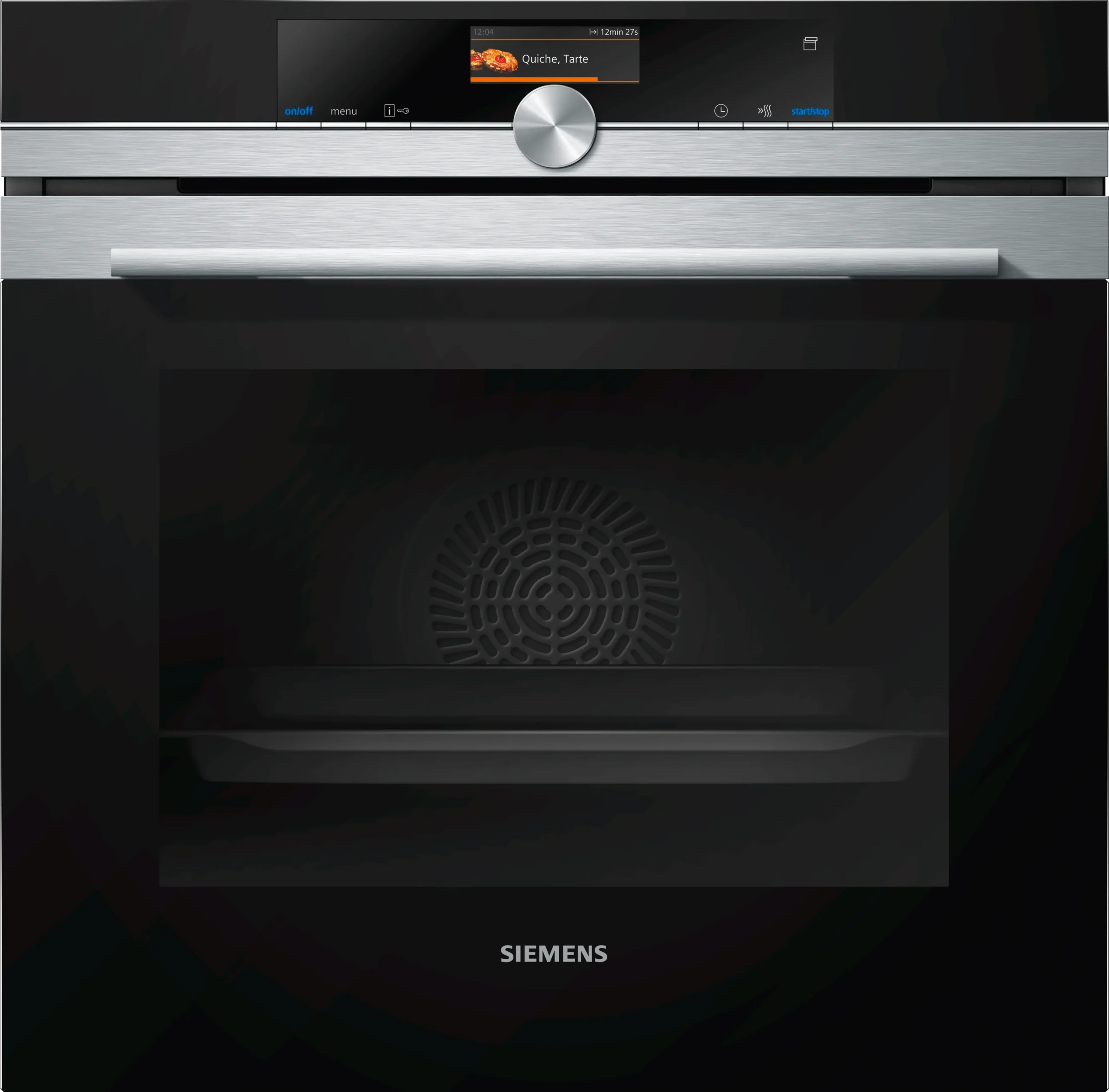 iQ700 Siemens Compacte oven met stoom 60 x 60 cm Zwart