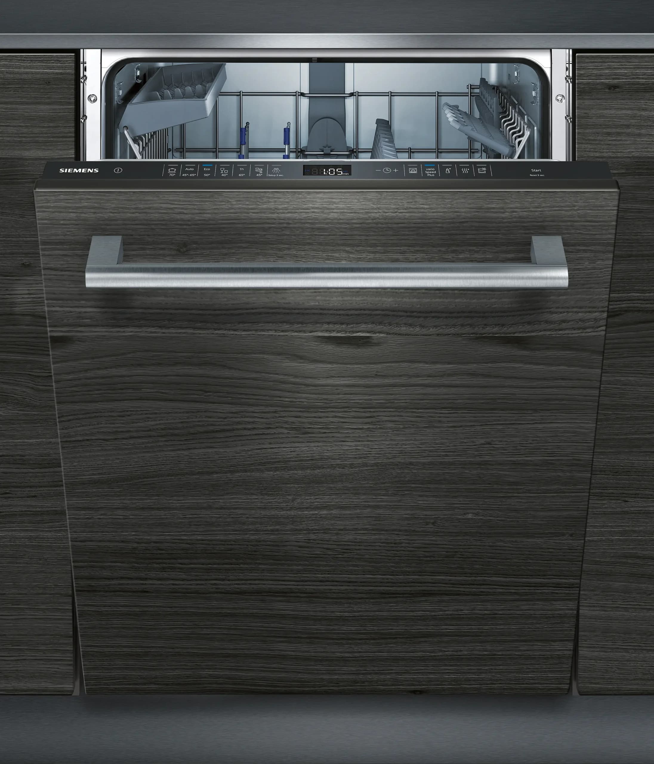 Siemens SX657X02PE inbouw vaatwasser hoog model 41 dB en volledig geintegreerd